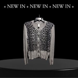 CACHE’ Leopard Print Cardigan